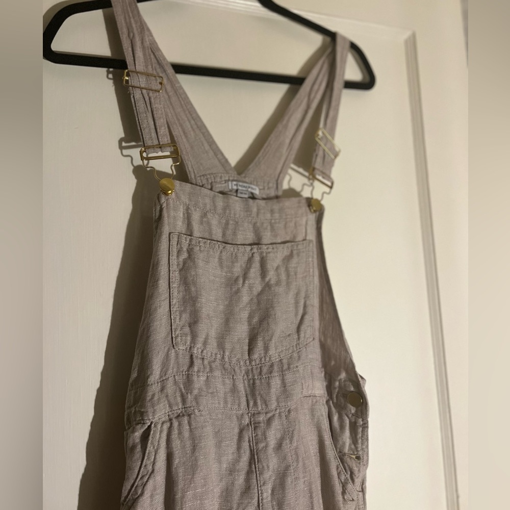 WeWoreWhat linen overalls